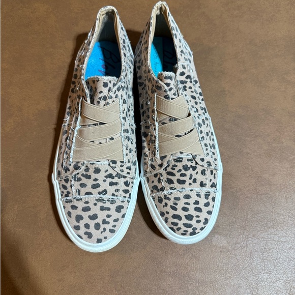 Blowfish Leopard Print Slip-On Sneakers - Picture 1 of 4